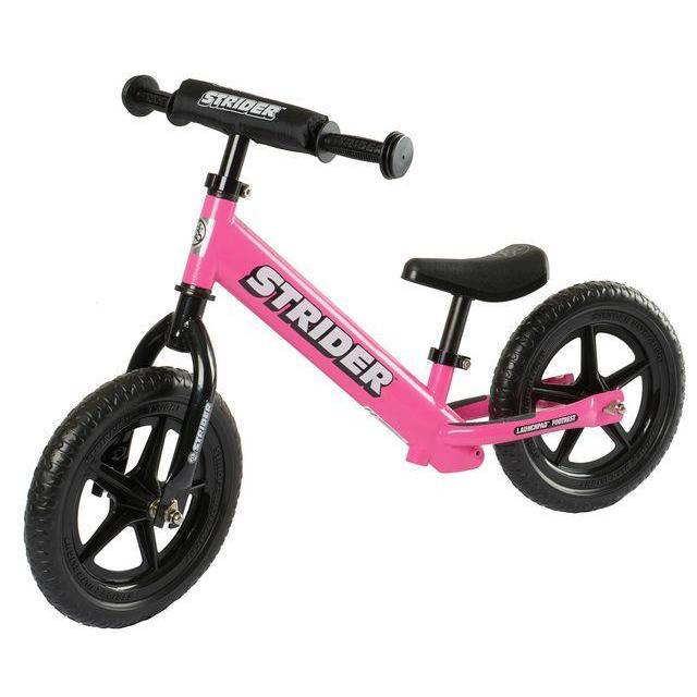 Pedalmaniaa- Sepeda Anak Pushbike - Strider - 12 Sport (Pink)
