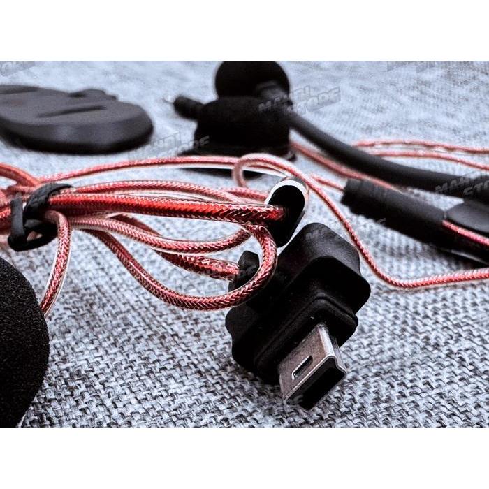 NEW Speaker SET Soft Mic Hard Mic Full Face Fullface SERVICE KIT INTERCOM IT R8 NOT E1 EJEAS QTA BTS