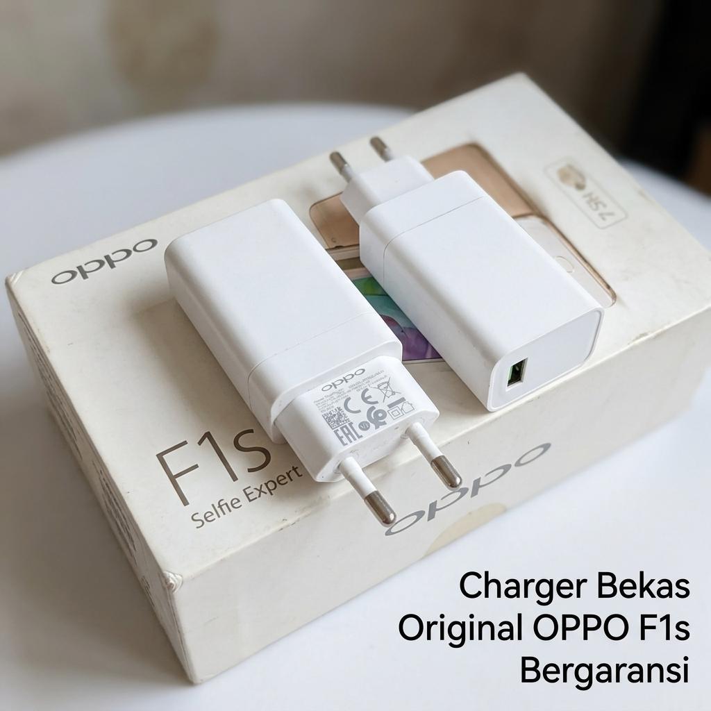 Adaptor Cas OPPO AK779GB Ori Second Fast Charging VOOC 20W 5V 4A Untuk OPPO F1s | Original Bekas Cop