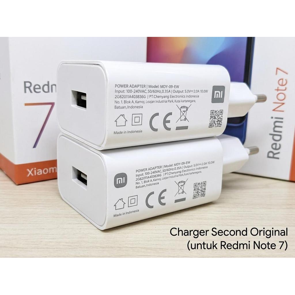 Adaptor Charger Xiaomi MDY-09-EW Bekas Original 5V 2A 10W USB Charger Kepala Charger Bawaan HP Cocok