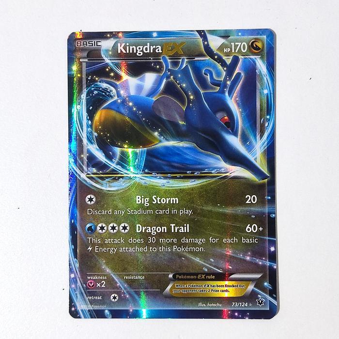 Kingdra EX 73/124 - XY: Fates Collide Holo Pokemon Card English TCG