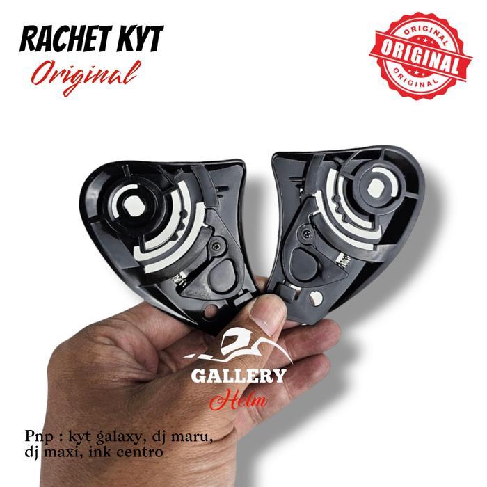 READYY Rachet/dudukan kaca Helm Kyt galaxy DJ Maru INK Centro Kupingan Helm Motorcycle