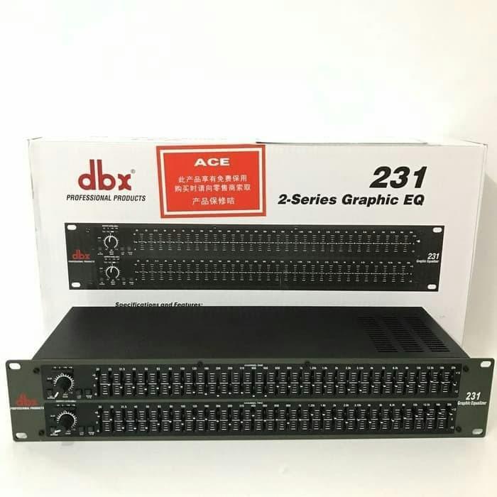 EQUALIZER DBX 231 (31 CHANNEL ) PROFESIONAL EQUALISER AUDIO