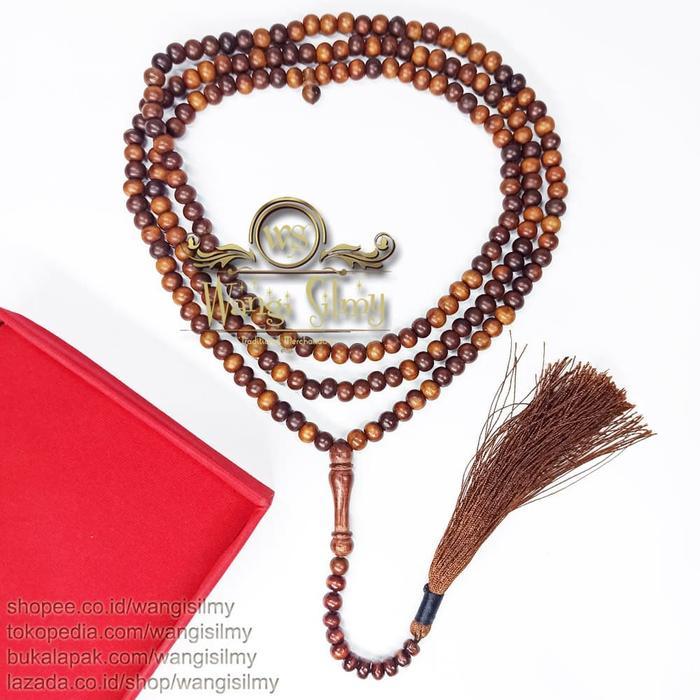 Tasbeh Tasbih Stigi Laut 200 Butir - Tasbih Kayu 200 Butir Stigi Laut
