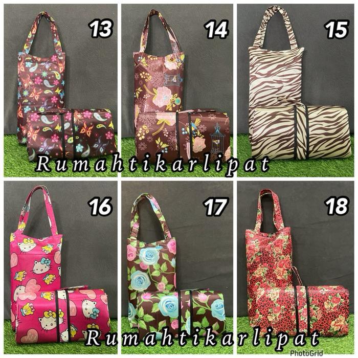 Diskon Tas + Tikar 200X150 / Tas & Tikar Standar 200X150 / Tikar Tas Mikrosatin 200X150 Cod Original