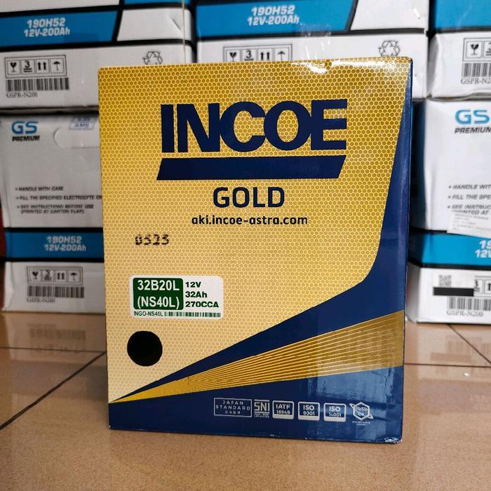 Charger Aki Mobil Otomatis Aki Mobil Suzuki Ertiga, Karimun, Karimun Estillo Ns40L Incoe Gold Aki