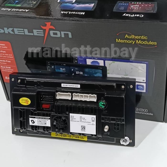 [RAM 2GB-SKELETON SKT-8189T] HEADUNIT ANDROID SKELETON 7 INCH PNP [INNOVA LAMA], [CALYA SIGRA],