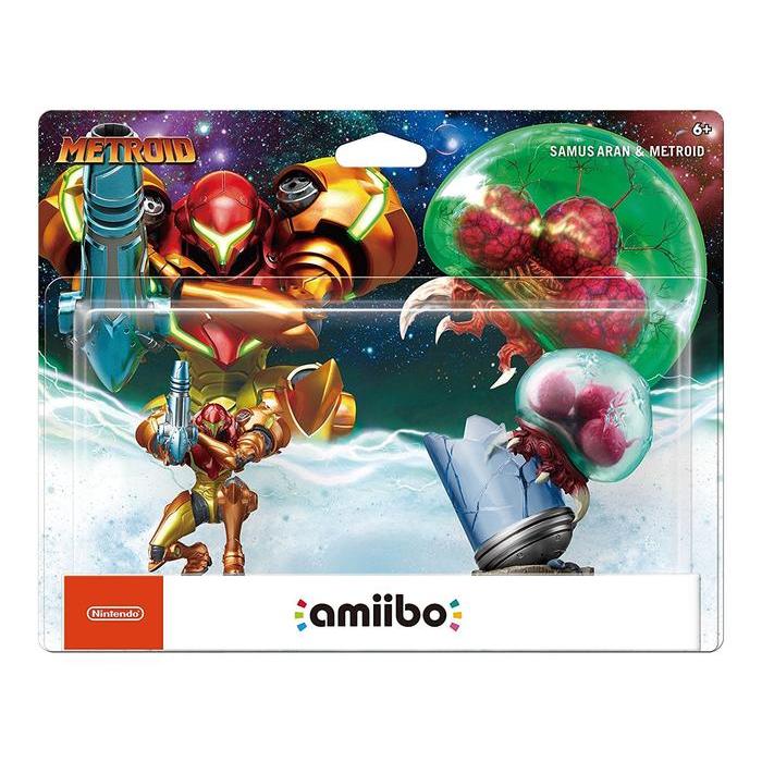Amiibo - Samus Aran & Metroid - 2 Pack Edition - US Version