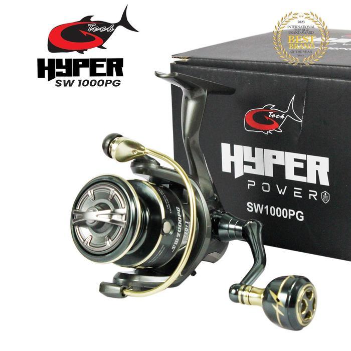 COD Reel G-TECH HYPER POWER SW 1000 -- 6000 HG PG [26] Saltwater Power Handle Kolam Sungai Danau