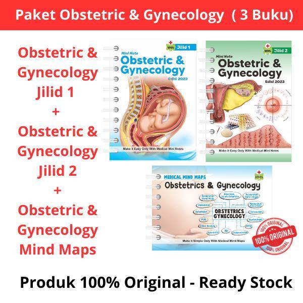 Medical Mini Notes - Paket Obsgyn Obstetri + Ginekologi + Card
