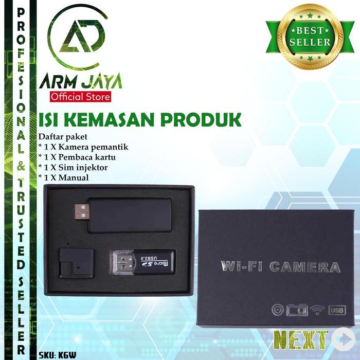 READY K6 WiFi Lighter Camera Korek Elektrik FHD 1080P Kamera Wireless Portabel Video Recorder CCTV