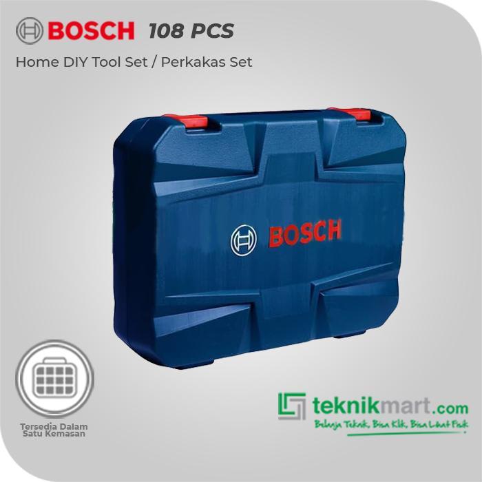 Set Perkakas Bosch 108Pcs