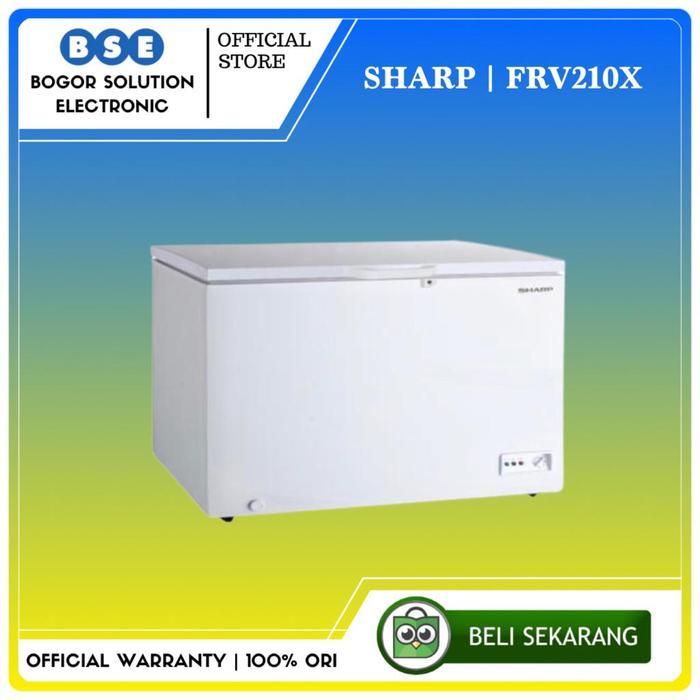 CHEST FREEZER 205 LITER SHARP FREEZER FRV210X 205L BOC FREEZER SHARP