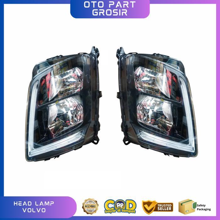Head Lamp Volvo/Lampu Depan Truck Volvo Lampu Utama Truck