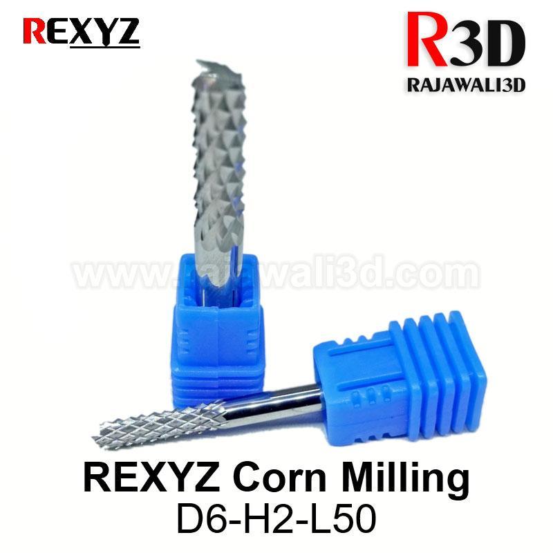 REXYZ Endmill Corn Milling D6 CNC Router Milling Cutting Tool