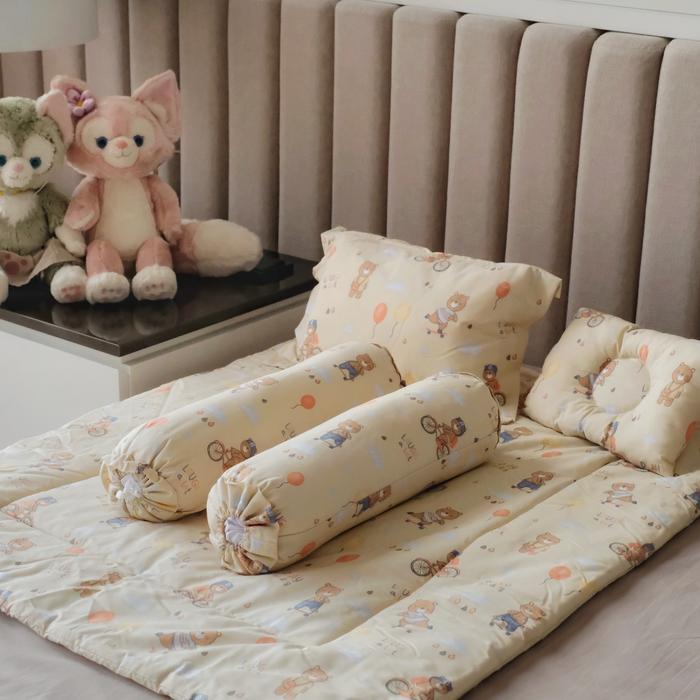 Bantal Guling Bayi Murah Clarissa Baby Set + Comforter (Full Set) Bantal Guling Bayi Lembut Dan