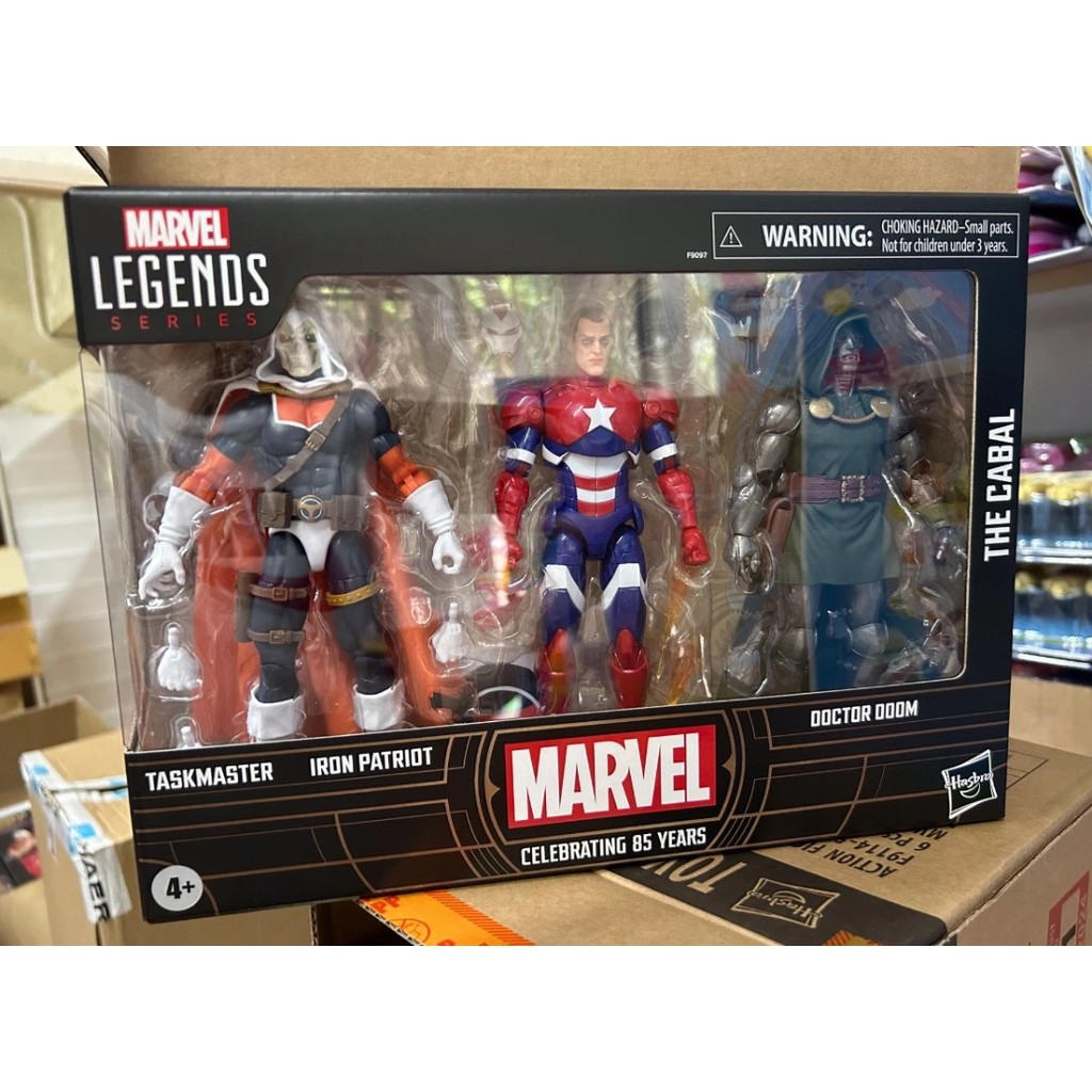 New Stock Genuine Marvel Legends Imitating Master Iron Patriot Dr. Doom 6 Inches Action ThreePerson