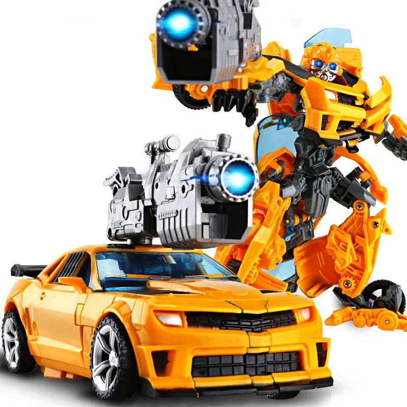BMB TAIBA 21cm Transformation Toys Anime Yellow Bee H6001 YS01C Alloy Big Robot Car Truck Model