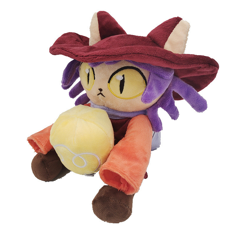 25cm Anime Niko Oneshot Plush World Machine Cute Plushie Soft Stuffed Animals Plush Kai Cartoon Doll
