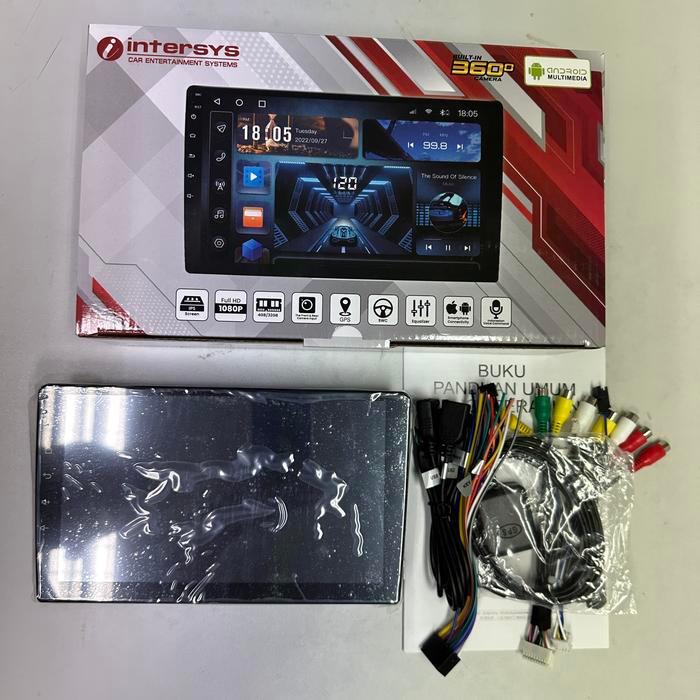 Head Unit INTERSYS IDT-9155 CP layar 9inch