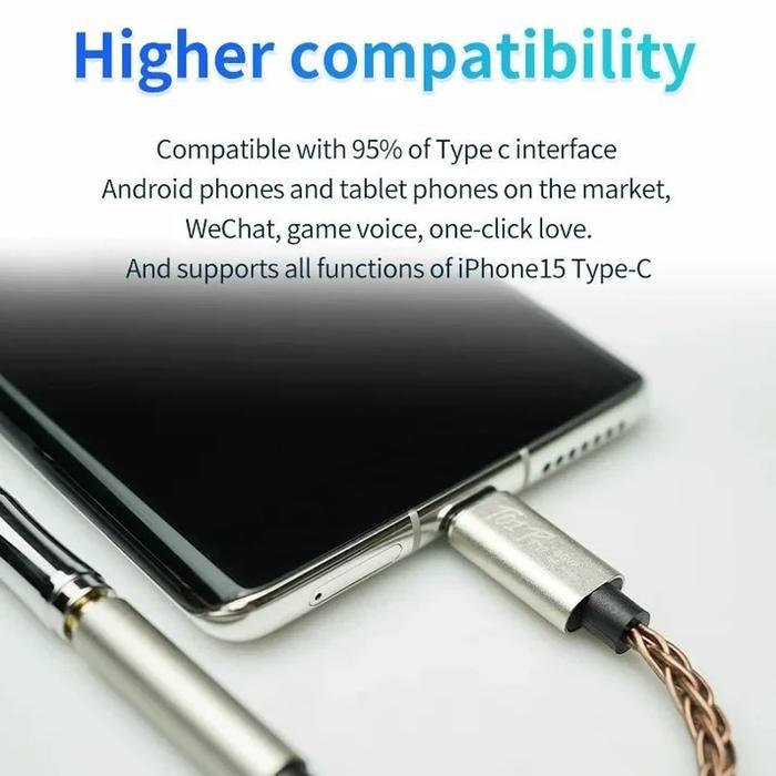 BGVP T01pro Dac Deing Audio HiFi Earphone Amplifier USB TypeC to 3.5mm 32bit Digital Deer