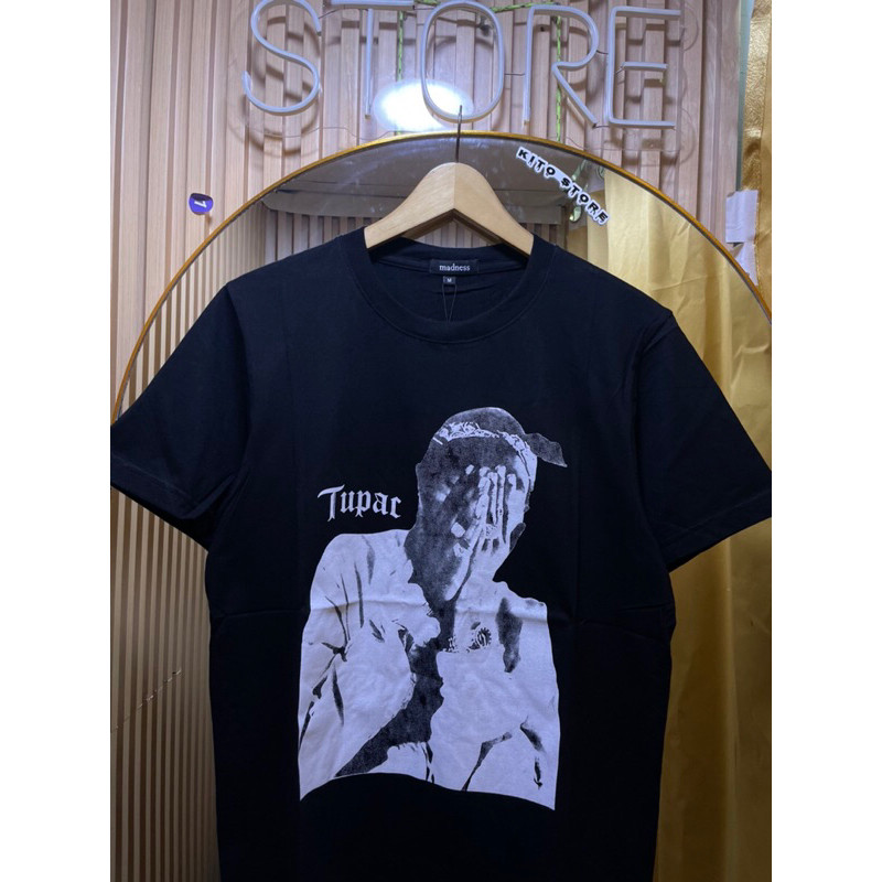 [100% ORIGINAL] kaos tupac putih regular