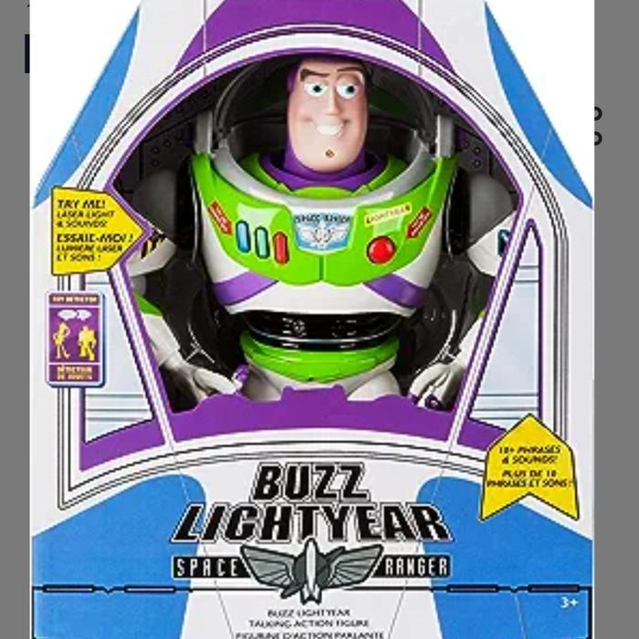 Disney Pixar Toy Story Buzz Lightyear Talking Action Figure 12 Inch