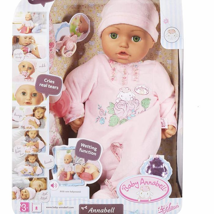 Baby Born Annabell with Green Eyes Lifelike Baby Doll