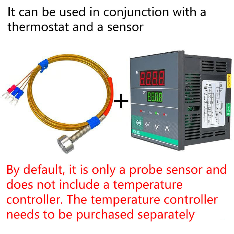 PT100 MAGNETIC ULTRA-HIGH TEMPERATURE TEMPERATURE SENSOR WATERPROOF MAGNETIC PROBE PT1000 ADSORPTION