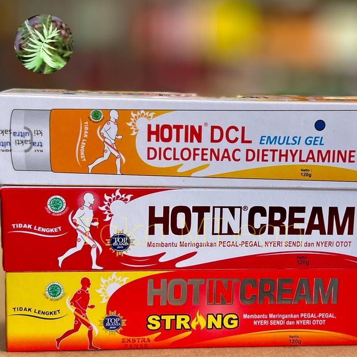READY Hotin Cream Tube Dcl 60/120 Gram Pegal Nyeri Sendi dan Tidak Lengket
