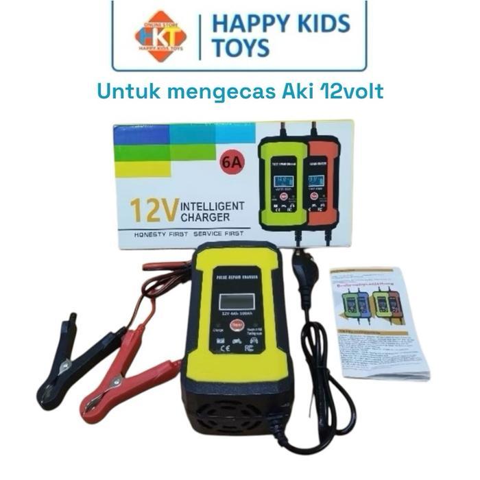 Intelligent Charger Alat Untuk Cas Aki 12Volt Kendaraan