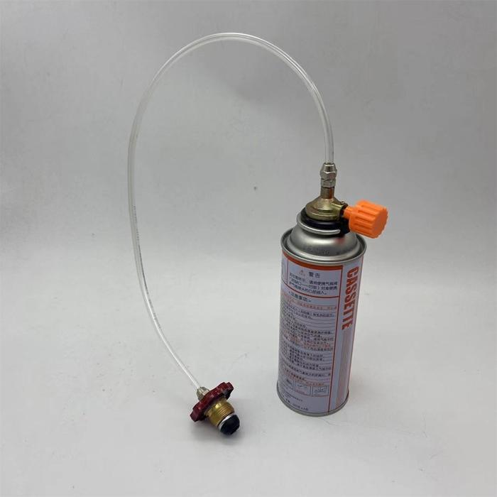 Premium Selang Pengisian Gas Lpg Dengan Adaptor Tabung Kartu Katup Refill Alat Isi Ulang Gas Outdoor