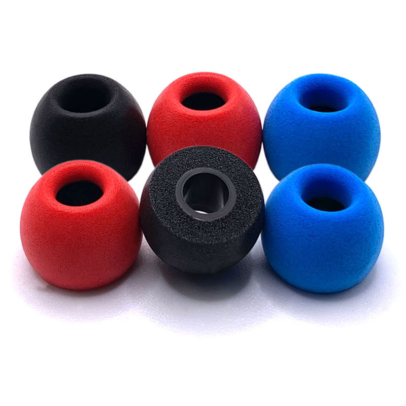 3Pairs Memory Foam Ear Tips TS-200 4.5mm (L M S) For SOUNDPEATS H1 In-ear Earphone 4.5mm-5.5mm