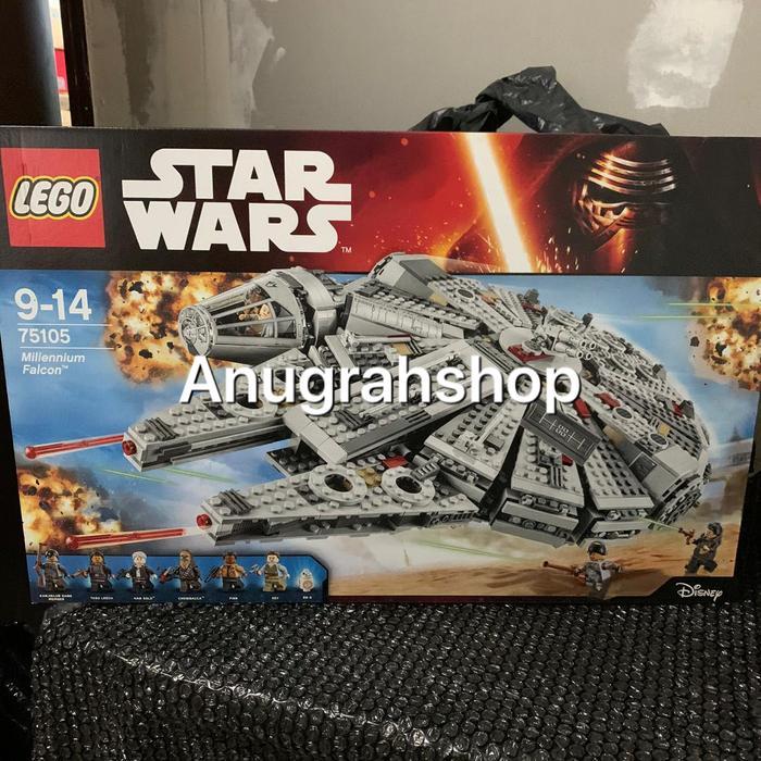 LEGO 75105 STAR WARS Millennium Falcon Brand New in Box, Sealed, 100% Original LEGO