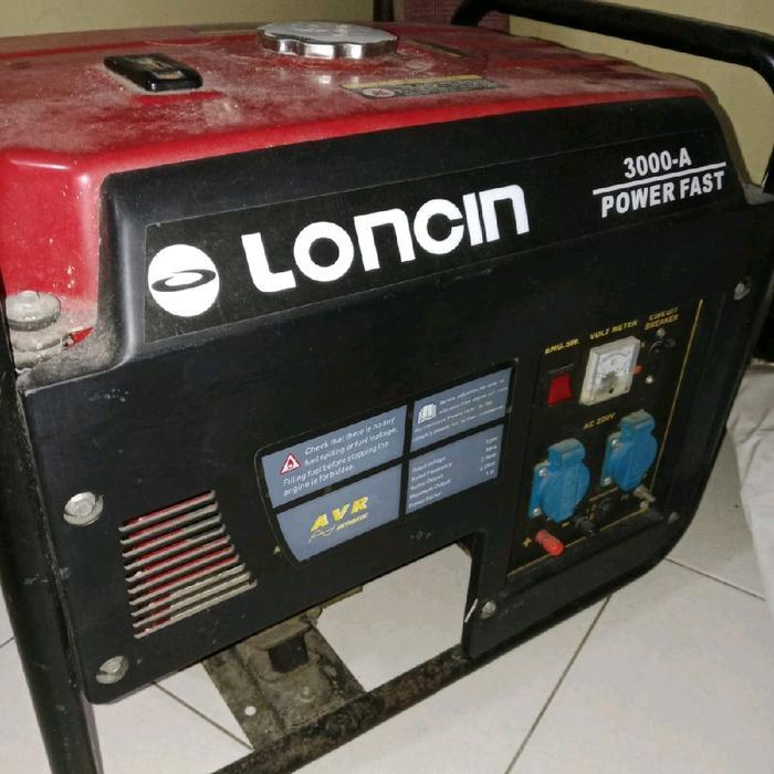 Loncin Power Fast 3000-A Genset Portabel dengan Output 3000 Watt untuk Kebutuhan Listrik Anda