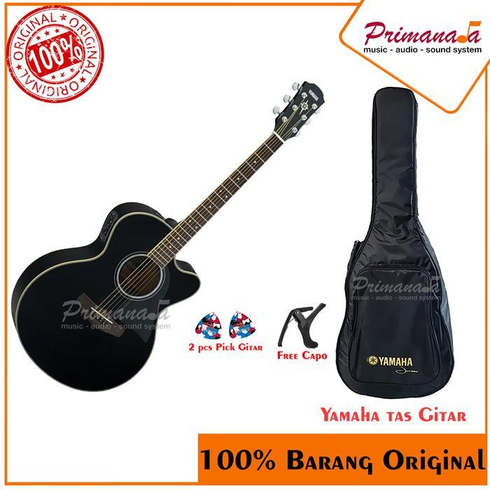 Yamaha Gitar Akustik Original CPX600 CPX-600 BL Acoustik Elektrik