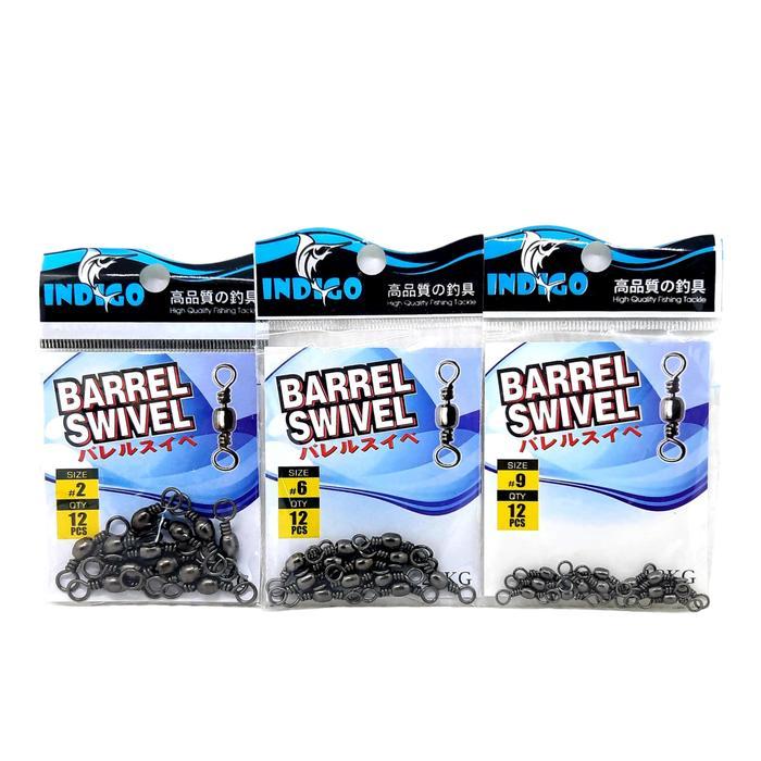 ASLI GROSIR KILI KILI BARREL SWIVEL UKURAN KECIL SAMPAI BESAR PERBUNGKUS READY STOCK