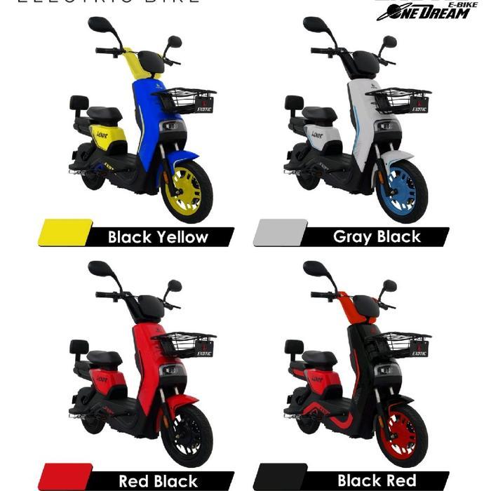 sepeda listrik e-bike e bike Exotic Luxor - Luar kota