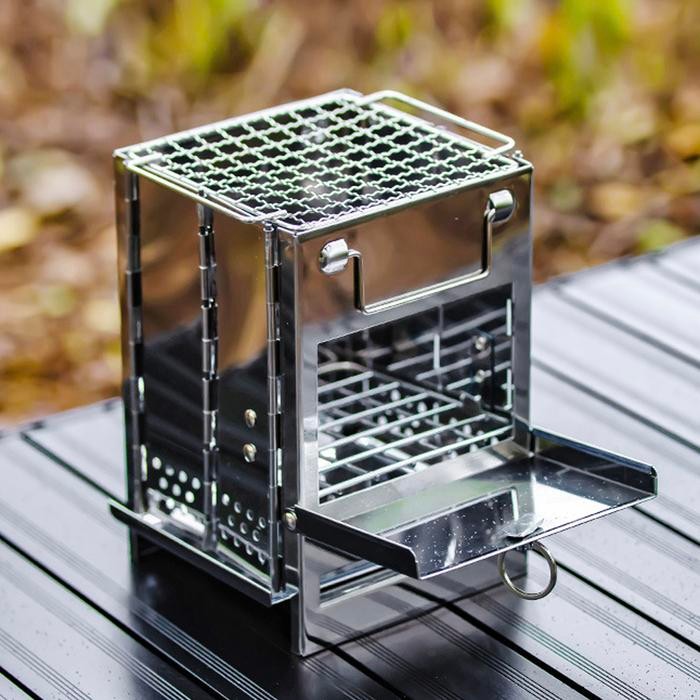 Firewood stove multifungsi Kompor kayu bakar BBQ grill api unggun