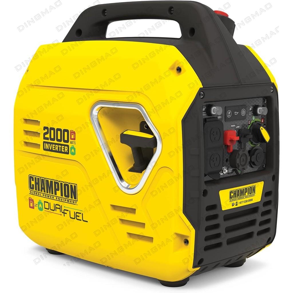 Champion 100900 Generator Inverter Dual Fuel 2000W