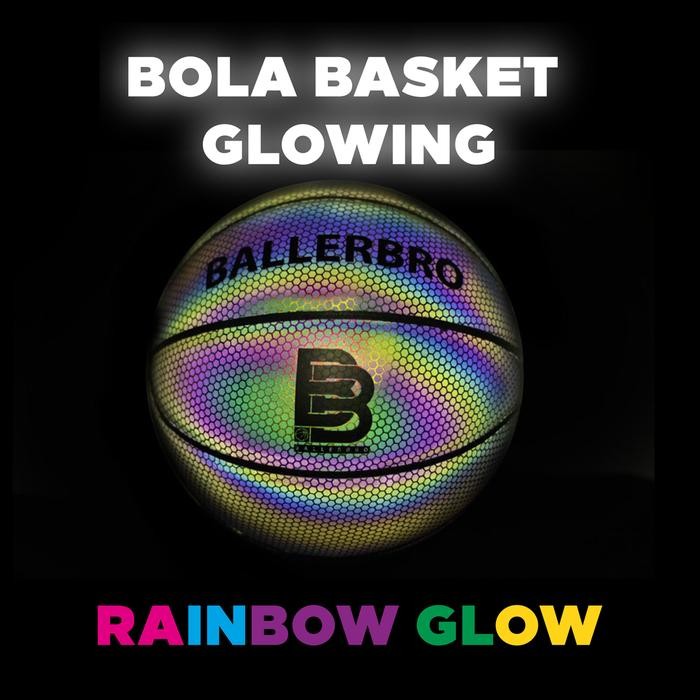 Ballerbro Glow Ball / Bola Glow Ballerbro - Rainbow Glow