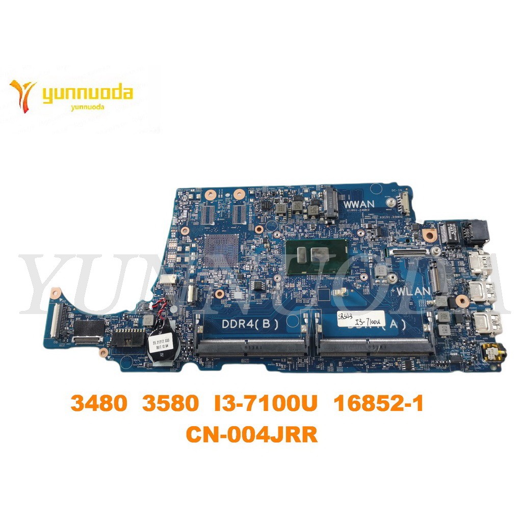 Casing Laptop Original for DELL Latitude 3480 3580 Laptop  motherboard 3480  3580  I3-7100U  16852-1