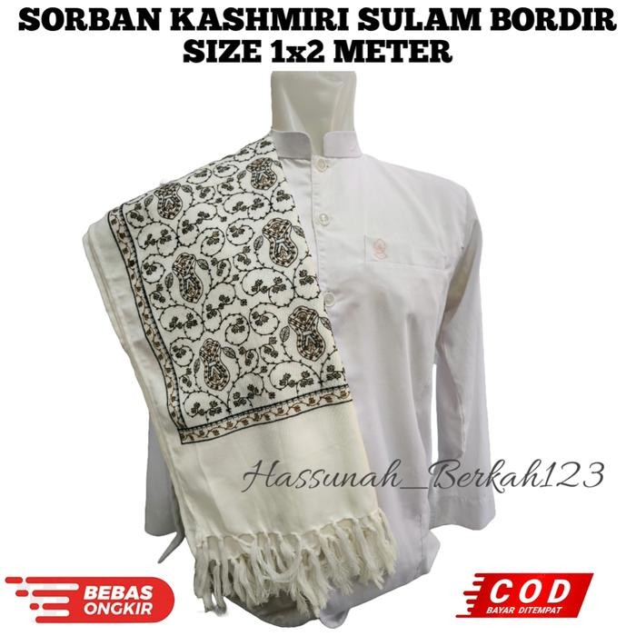 TERMURAH sorban kasiri sorban termurah sorban hijau surban kasmiri bordir READY STOCK