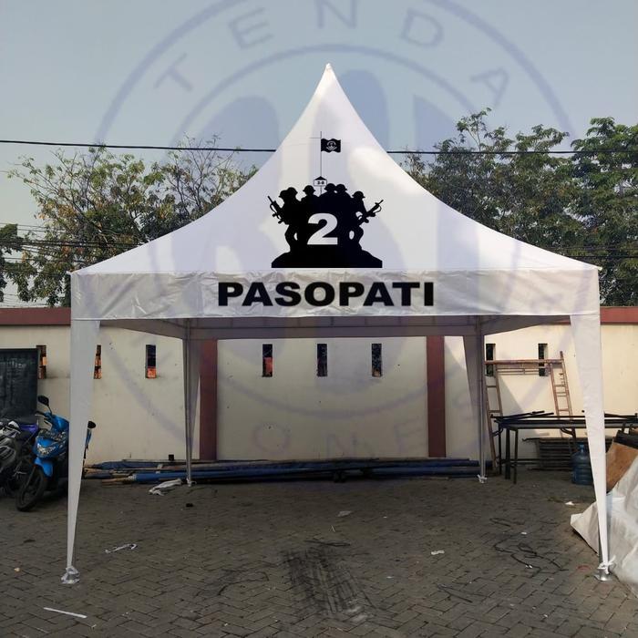 tenda kerucut 4x4 sablon
