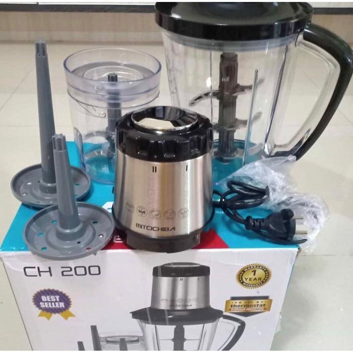 Chopper Mitochiba Ch-200 Choper/Blender Multi Fungsi Garansi Resmi