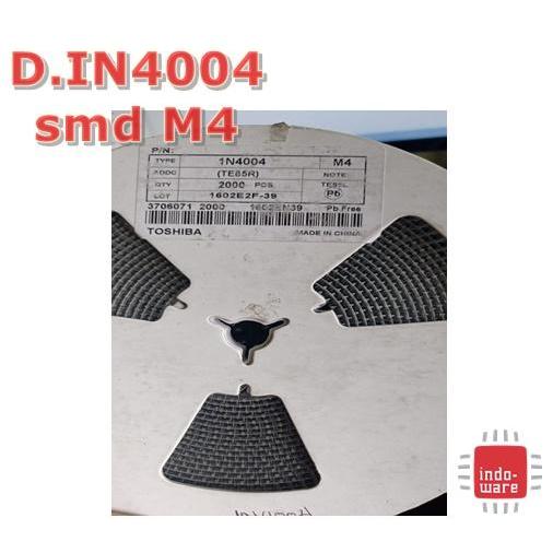 Dioda M4 SMD 1N4004 1A 400V IN4004 Silicon Diode Rectifier DO-214AC