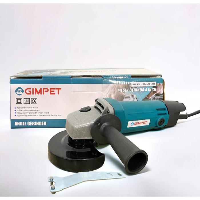 Gerinda Tangan Listrik watt 4 inch - Gimpet Angle Grinder