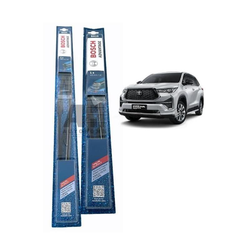 Wiper Depan All New Kijang Innova Zenix Hybrid - Bosch Advantage 24 16