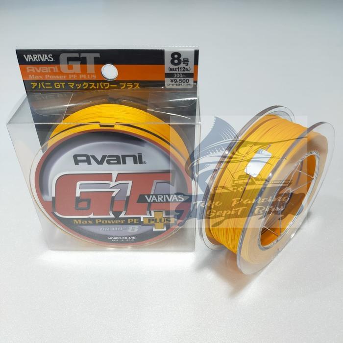 SENAR VARIVAS AVANI GT MAX POWER PE PLUS 300M PE8 Best Quality