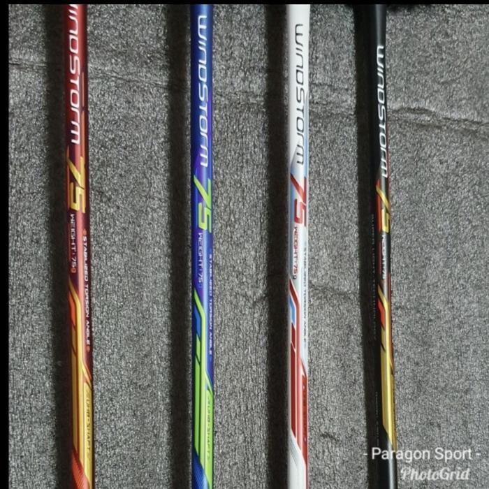 Raket badminton new LINING WS WINDSTORM 75 full set Best Quality